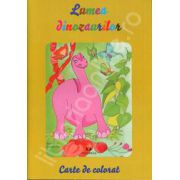 Lumea Dinozaurilor (Carte de colorat)