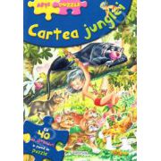 Abti-Puzzle. Cartea junglei - cu 40 de abtibilduri in forma de puzzle