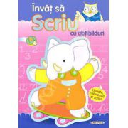 Invat sa scriu cu abtibilduri