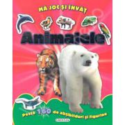 Ma joc si invat - Animalele cu peste 160 de abtibilduri si figurine