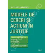 Modele de cereri si actiuni in justitie