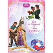 Disney Audiobook Printese: Eroii lui Rapunzel. Tiana si prietenii ei (Carte + CD)