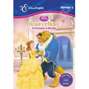 Disney English. Povesti clasice bilingve: Beauty and the beast / Frumoasa si Bestia. Invata despre vesela, mobilier. Nivelul 3