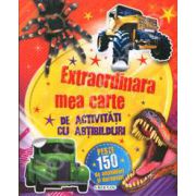 Extraordinara mea carte de activitati cu abtibiduri (Peste 150 de abtibilduri si decupaje) +5 ani