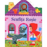 Pliant. Casute cu ferestre. Scufita Rosie (12 pagini, cartonate)