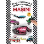 Descoperim magia autocolantelor cu Masini (2-4 ani)