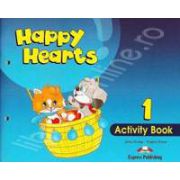 Curs pentru limba engleza Happy Hearts 1 Activity Book