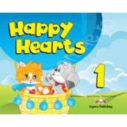 Curs pentru limba engleza Happy Hearts 1 Pupils Pack