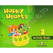 Curs pentru limba engleza Happy Hearts 2 Activity Book