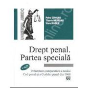 Drept penal. Partea speciala. Vol. II