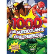 1000 de autocolante cu supereroi. Peste 75 de activitati distractive