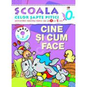 Cine si cum face. Activitati pentru copiii de la 0 la 1 an - carte cu jocuri
