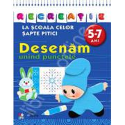 Desenam unind punctele, caiet de lucru 5-7 ani