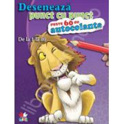 Deseneaza punct cu punct de la 1 la 80. Peste 60 de autocolante