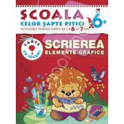 Scrierea. Elemente grafice. Activitati pentru copiii de la 6 la 7 ani - carte cu jocuri