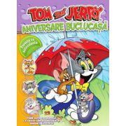 Tom si Jerry. Aniversare Buclucasa. Poveste cu autocolante