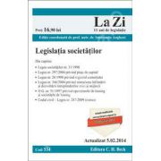 Legislatia societatilor. Actualizat la 5. 02. 2014 (Cod 534)