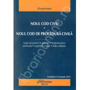 Noul Cod civil. Noul Cod de procedura civila - actualizat 24 ianuarie 2014