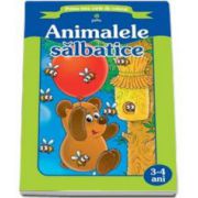 Animalele salbatice (Prima mea carte de colorat)