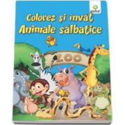 Colorez si invat - Animalele salbatice