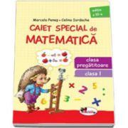 Caiet special de matematica, pentru clasa pregatitoare si clasa I (Aricel)