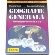 Geografie, manual pentru clasa a V-a. Daniela Strat, Constantin Furtuna