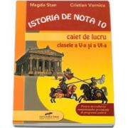 Istoria de nota 10, caiet de lucru clasa V-a si a VI-a (Pentru dezvoltarea competentelor prevazute in programa scolara)