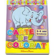 Carte de colorat 3-4 Gradinita (Colectia Campionii)