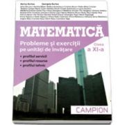 Matematica, M2. Culegere de probleme pentru clasa a XI-a - Marius Burtea si Georgeta Burtea