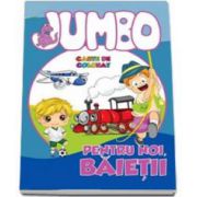 Jumbo. Carte de colorat pentru noi, baietii