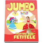 Jumbo. Carte de colorat pentru noi, fetitele