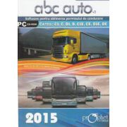 CD - ABC Auto v. 3. 0 - Editie 2015 - Pentru categoriile C1, C, D1, D, C1E, CE, D1E, DE