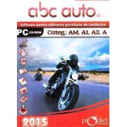 CD, Software pentru obtinerea permisului de conducere, ABC Auto v. 3. 0 - Categoriile AM, A1, A2, A - Actualizat 2015