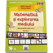 Stefan Pacearca, Matematica si explorarea mediului. Manual pentru clasa a II-a. Semestrul I - Contine CD cu editia digitala