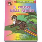 Il colore delle parole. Carte de colorat Limba Italiana