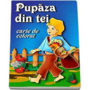 Pupaza din tei - Carte de colorat, format 16, 5x23, 5 cm