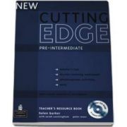 New Cutting Edge Pre-Intermediate Teachers Book with Test Master CD-ROM pack (Barker Helen)