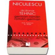 Dictionar dublu tehnic German-Roman, Roman-German. Editie necartonata