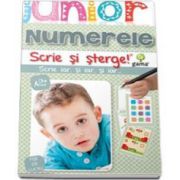 Numerele. Scrie si sterge - Colectia Junior 2-5 ani