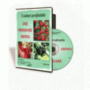 3 culturi profitabile - Goji, Merisoare, Aronia - Format CD (Zenobia Badescu)