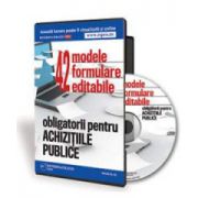 42 de formulare obligatorii pentru institutiile publice. Format CD