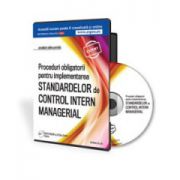 Proceduri obligatorii pentru Controlul Intern Managerial - Format CD