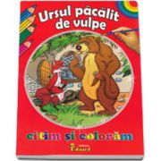 Ursul pacalit de vulpe. Citim si coloram