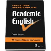 Check your vocabulary for Academic English (Level: Pre-intermediate to Intermediate)