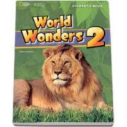 Curs de limba engleza World Wonders level 2 Students Book new editions, manual pentru clasa a VI-a cu CD. National Geographic Learning