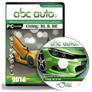 CD, Software pentru obtinerea permisului de conducere auto, ABC auto v3 categoriile B1, B, BE, actualizat 2016