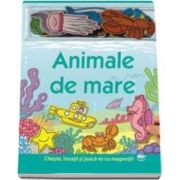 Animale de mare. Citeste, invata si joaca-te cu magnetii! - Varsta recomandata 3-6 ani