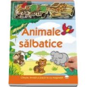 Animale salbatice. Citeste, invata si joaca-te cu magnetii! - Varsta recomandata 3-6 ani