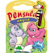 Animale salbatice. Pensula magica - Varsta recomandata 3-6 ani