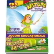 Natura se trezeste la viata. Invata in limba engleza. Jocuri educationale 3-7 ani CD 5 - Seria Anotipurile